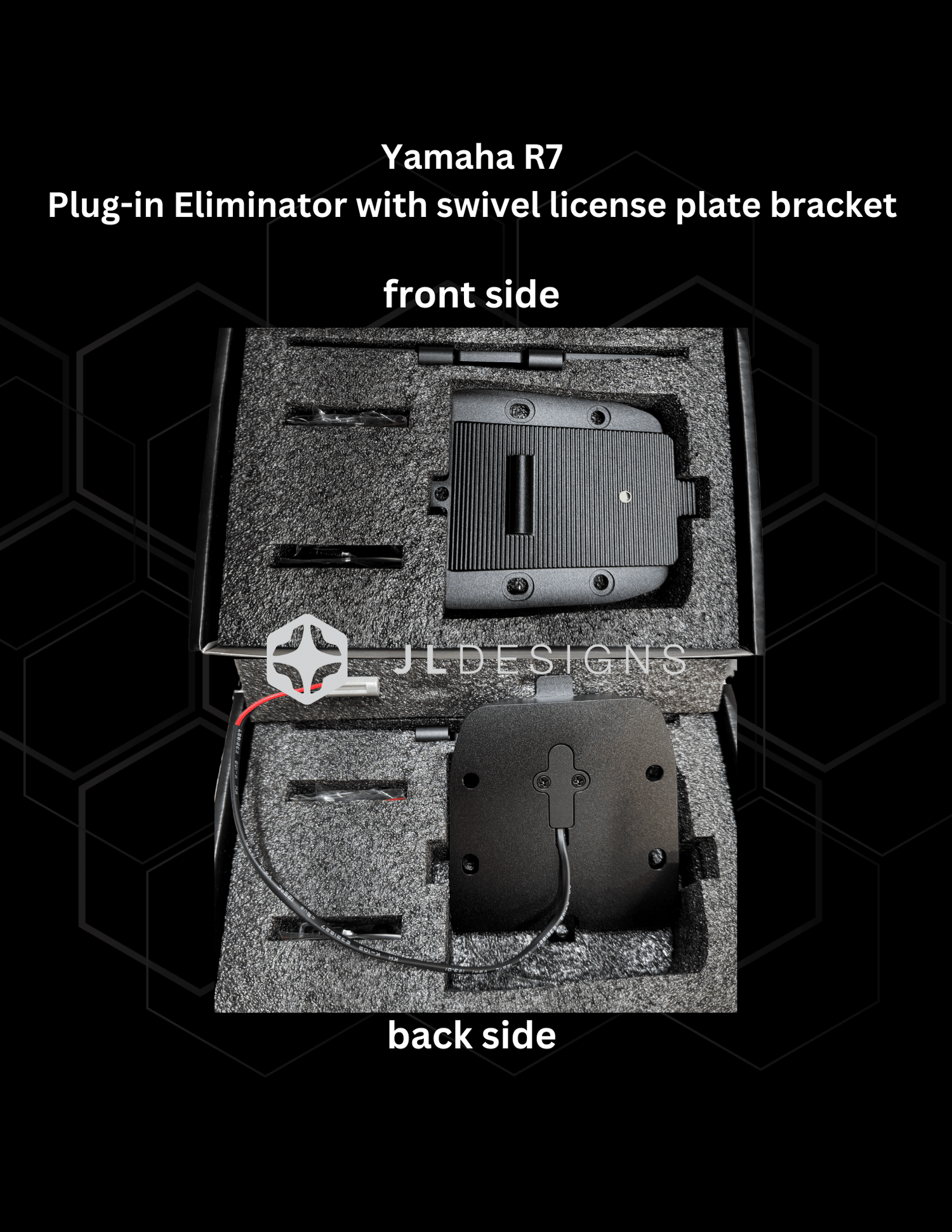 Yamaha R7 License Bracket / Fender Eliminator / Tail tidy (2022